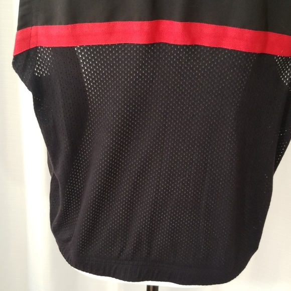 LS4 nylon mesh black zippered women's vest. L - Picture 3 of 8